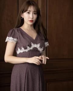Herlipto Polka-Dot Lace-Trim Dressのサムネイル