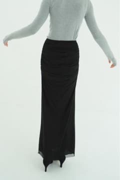 CLANE完売品2WAY TULLE GATHERED SKIRT 2サイズ - メルカリ