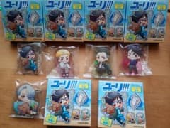 nene様専用ユーリ!!! on ICEクリアクリップバッジ7個入りBOX折畳のサムネイル