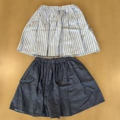 【美品】グローバルワーク　スカート2枚セット130.140cmのサムネイル