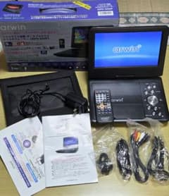 ジャンク品】arwin ポータブルDVDプレーヤー 9インチ - メルカリ