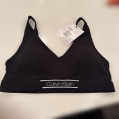 Calvin Klein ブラック Vネックブラトップのサムネイル