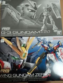 RG G-3 ガンダム Ver.2.0 RG 1/144 ウイングガンダム ゼロ - メルカリ