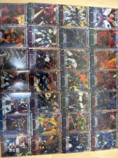 森永 ガンダム ウエハース カード まとめ売り64枚 ダブりなし - メルカリ
