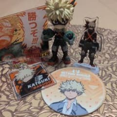 僕のヒーローアカデミア 爆豪勝己 フィギュア アクリルスタンド セットのサムネイル