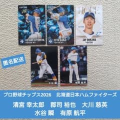 北海道日本ハムファイターズ】2026プロ野球チップス 選手カードセット