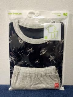 新品 UNIQLO ベビー ドライパジャマ 90 ネイビー ユニクロのサムネイル