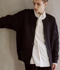 ADAM ET ROPÉ パープル紫 カーディガン Mサイズのサムネイル