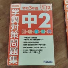 令3静岡県中2学調対策問題集のサムネイル