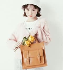ブラック 2way バック ショルダーバッグ Popteenさくらしまむらコラボのサムネイル