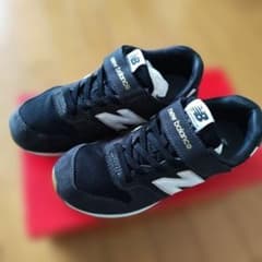 new balance 黒 スニーカー ベルクロストラップ 23cm 996のサムネイル