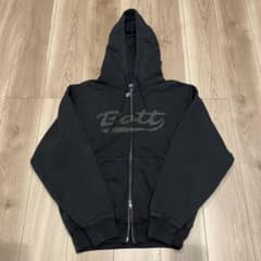 即完売 BoTT Washed Script Logo Zip Hoodie - メルカリ