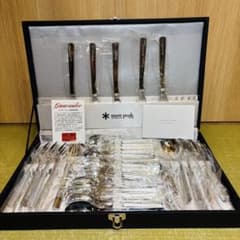 スノーピーク 東証 上場記念品 カトラリーセット 30本 ラッキーウッド スノーピーク 東証 上場記念品 カトラリーセット 30本 ラッキーウッド