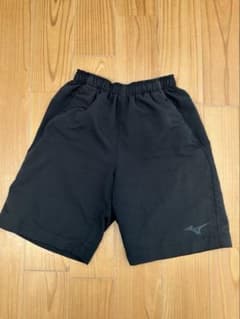 ミズノ　Mizuno 黒 ショートパンツ　サッカー　陸上　短パン