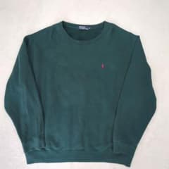 良品 Polo Ralph Lauren スウェット グリーン XXL 90s