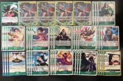 ミホークデッキ　調整パーツ付き 緑ミホークデッキ調整パーツ各種 ミホークSEC 蒼海の七傑 ワンピース