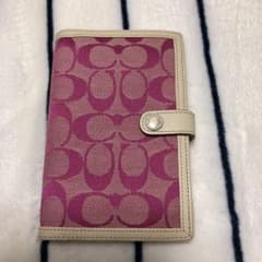 値下げしました❗️COACH コーチ スケジュール帳ケースのサムネイル