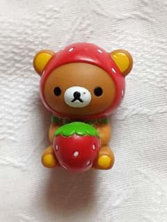 Rilakkuma Strawberry Interior Mini Figure Doll