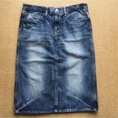 ドミンゴ 膝丈デニムスカート Mのサムネイル