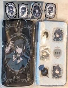 新品未使用 全2種セット Ado ペンライトケース ラウンドワン限定