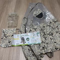 미키 마우스 유모차용 레인 커버 수납 케이스 첨부