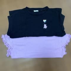 キッズ 半袖Tシャツ 2枚セット 120cmのサムネイル