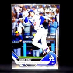 非売品/大谷翔平/2025年/優勝決定シリーズ/ボーナスカード - メルカリ