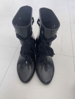 【美品】Kate spade  レインシューズ　リボンレインスーズのサムネイル