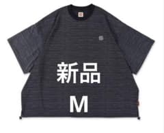 SEE SEE スーパービッグボーダードローストリングスTシャツ M Navy