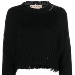 【美品✨永瀬廉】24aw定価12万円マルニダメージクロップドセーターサイズ50のサムネイル