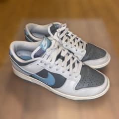 NIKE Dunk Low グレー/ブルー スニーカーのサムネイル