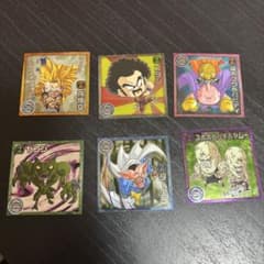 ドラゴンボール ウエハース シール ステッカー 6枚セットのサムネイル