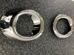 スペーシアカスタム MK32S メッキ フォグ ライト ランプ カバーのサムネイル