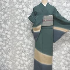 正絹 訪問着 暈し(未使用品)【裄69cm】 - メルカリ