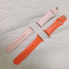 apple watch バンド ピンクとオレンジセットのサムネイル