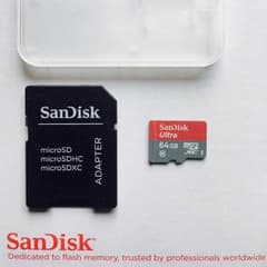 SanDisk 64GB microSDXCカードのサムネイル