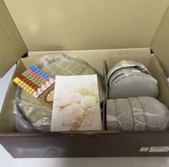 桂由美 蕎麦用 ザル お椀 お箸 5人分 セット 薬味、汁入れ付き 新品 未 