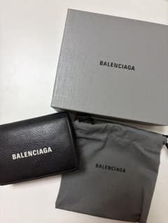 BALENCIAGA 三つ折り財布 ブラックのサムネイル