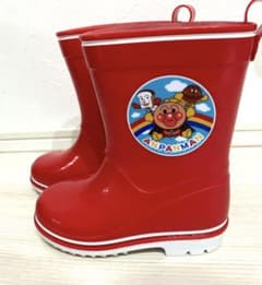 長靴　15.0cm アンパンマン　赤のサムネイル