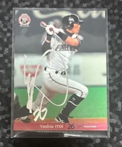 BBM 2010 1st 糸井嘉男 銀箔サインカード 日本ハム - メルカリ