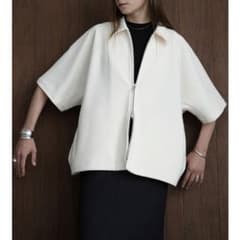 新品タグ付き CLANE RIB STRIPE ZIP SHIRT サイズ2 - メルカリ