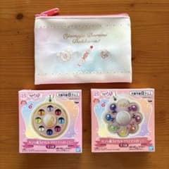 【新品未使用３点セット】おジャ魔女どれみ ポーチ＆クリアスライドミラー