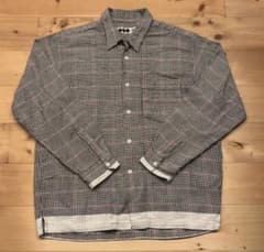 FINESSE ×goodenoughラインネルシャツsize M FINESSE x GOODENOUGH 90s ライン ネルシャツ チェック - メルカリ