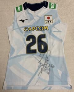佐藤淑乃選手直筆サイン入りバレーボール女子日本代表2025年デザインユニフォーム 佐藤淑乃選手直筆サイン入りバレーボール女子日本代表2025年デザイン
