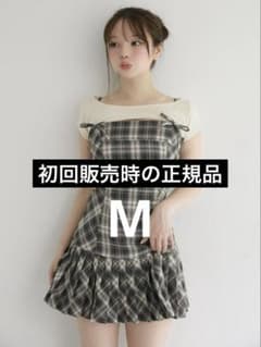 andmary Karen check mini dress Mサイズ - メルカリ