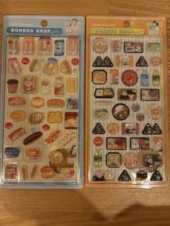 コンビニ限定　BONBON DROP ボンボンドロップシール 2種セットのサムネイル
