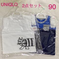 【新品】UNIQLO リサラーソンTシャツ&タンクトップ　２枚セットのサムネイル