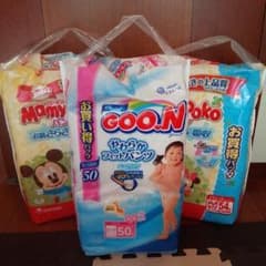 マミーポコ、グーン女の子用の３袋セットのサムネイル