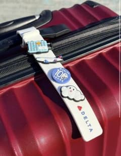 新品未使用のデルタ航空タグ。Tのサムネイル