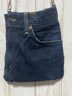 リメイク　デニム　ショルダーバックのサムネイル